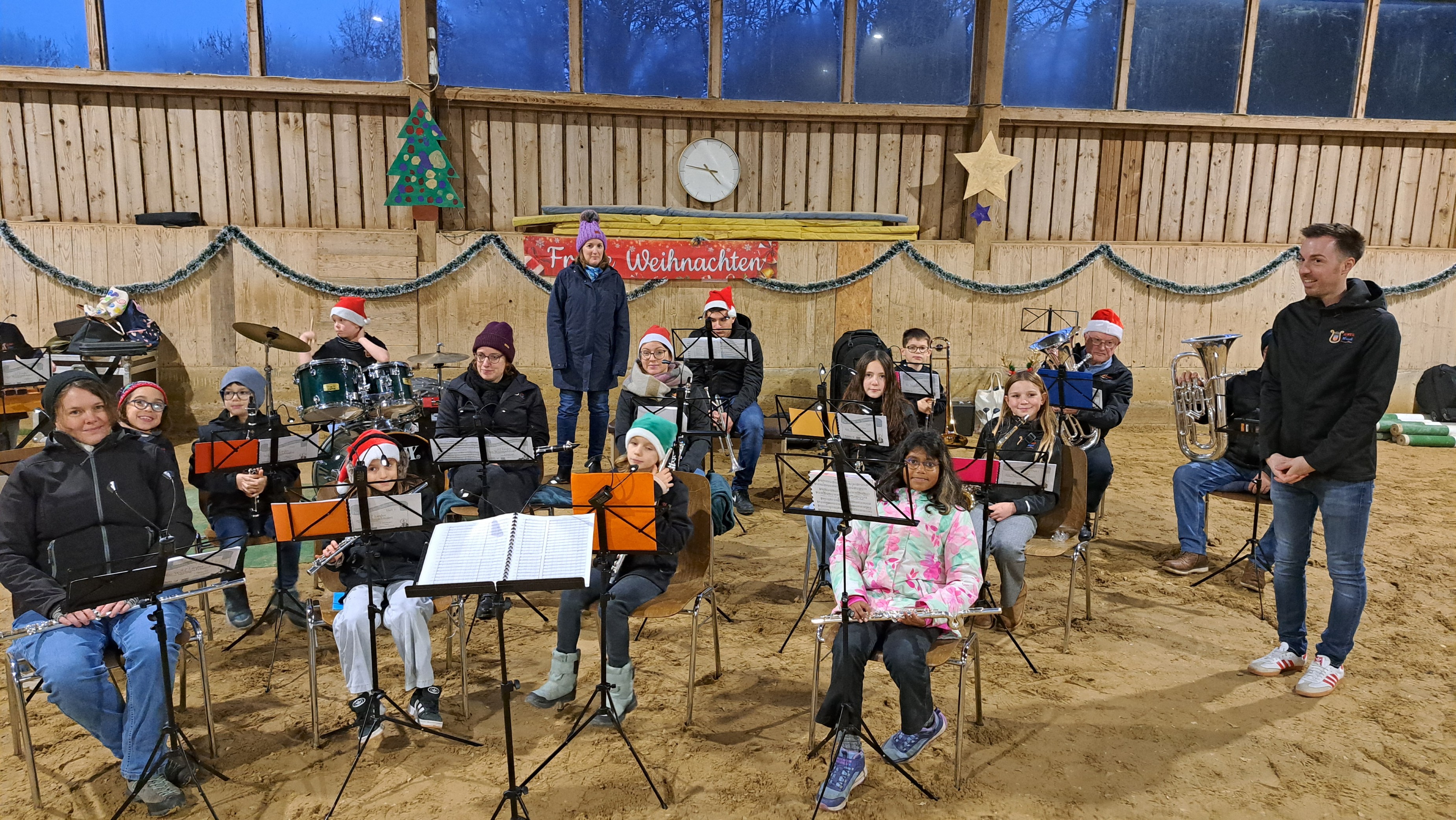 Concert vum Jugendensembel um Krëschtmaart an der Reithal